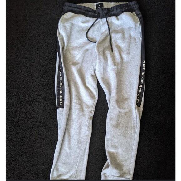 H&M Other - H&M Grey And Black Sweatpants Size Small